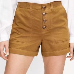 Curvy Casual Utility Shorts